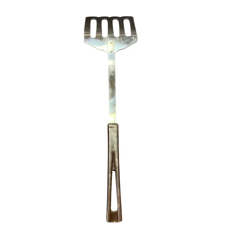 Two Vintage Kitchen Utensils Used Spatula Skimmer